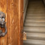 Ornate door knocker